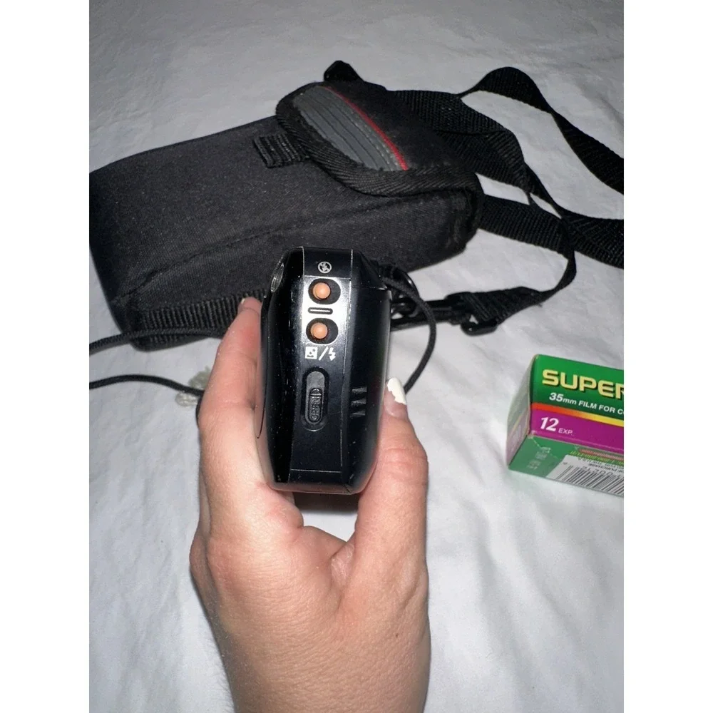 Canon Sure Shot M 35mm Point&Shooot Film Camera TESTED and WORKING with Case - Picture 6 of 6